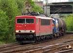 DB 155 268-6 mit Gz aufgenommen in HH-Harburg.