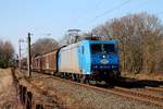 Da der Bahnhof Pattburg/Padborg wegen der Grenzschlie�ung derzeit f�r mich unerreichbar ist, mu� ich s�dlich der Grenze bleiben.