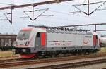 BTK 188 003 wartet nach Probefahrten in DK auf die Rücküberführung nach Deutschland, Pattburg/Padborg 14.06.2021