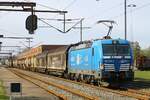 EGP 193 838-0 hat den Zementleerzug aus Taulov in Pattburg �bernommen 01.05.2023