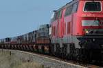 Beim genauen hinsehen aufgefallen...hat die 218 345(hintere Lok) etwa eine  Feindber�hrung  gehabt...sieht doch leicht abgeknickt aus...19.04.2020