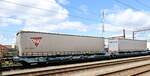 D-VTGCH 37 80 4956 536-9 Gattung Sdggmrss beladen mit PNO/Samskip Aufliegern.