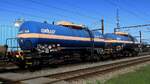 D-WASCO (GRILLO) 37 80 7809 136-0 und 131-1 beide Gattung Zagns, beide Volumen 53800l und beladen mit 268/1079 Schwefeldioxid. Pattburg/DK 24.04.2026 