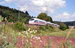 ICE 3 bei Amstetten am 26.06.2012.