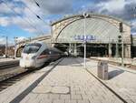 ICE 3 in Dresden Neustadt am 16.04.2016.