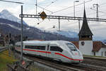 Der neue ICE 4 in der Schweiz.