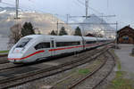 Der neue ICE 4 in der Schweiz.