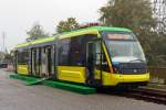   Ukrainisches Stra�enbahn Deb�t auf der InnoTrans2014....