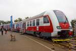   Von dem slowakischem Hersteller ZOŠ Vrútky wurde der Niederflur-Dieseltriebzug ZSSK 861 014-3 „REGIOMOVER“ (95 56 7 861 014-3 SK- ZSSK) für die ZSSK 