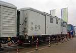   Die Spiess-Urania Chemicals GmbH aus Hamburg präsentierte auf der InnoTrans 2014 in Berlin (26.09.2014) ihren Unkrautsprengwagen 60 80 092 4030-0 D-SPU (heute hat er die neue UIC-Nr.