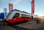 Die �BB und Bombardier pr�sentierten auf der InnoTrans 2018 in Berlin (18.09.2018) neuen �BB Cityjet vom Typ TALENT 3.