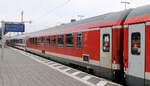 D-DB 73 80 20-95 615-2 Bpmz 295.4 M�N�Ex eingereiht in einen IC Ersatzzug. Koblenz Hbf 13.09.2021