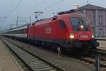 Sunny Boy -auch bekannt als 1016 007-treft am 2 J�nner 2020 in Singen (Hohentwiel) ein m it IC 281 nach Z�rich HB.