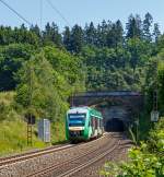   Genau 100 Jahre nach Fertigstellung kommt er aus dem Tunnel....
