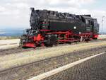 99 7247-2 in der Brocken-Station am 27.07.2013.