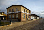 Der G�terboden des Bahnhofs Radebeul Ost am 07.12.2022.