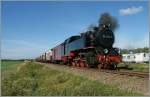 Molli kommt!  Die 99 2324-4 kurz vor der Haltestelle  Steilk�ste  bei Kilometer 10.3.