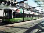 Straßenbahn / Stadtbahn; Dresden;    NGT 6 DD Nr.2510 von DWA-Siemens Baujahr 1996 am Postplatz am 20.04.2015.