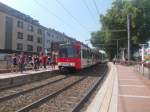 Einer der �ltesten Fahrzeuge im Linienbetrieb bei der KVB.