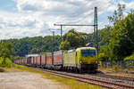 Die f�r die TX Logistik AG fahrende Siemens Vectron MS 193 553-5 (91 80 6193 553-5 D-ATLU) der Alpha Trains Luxembourg s.�.r.l.