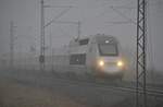 TGV POS (auch TGV Lyria) Nr.4414 in Neu-Ulm Pfuhl am 03.03.2012.