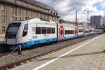 BOB VT 110 steht am 24 September 2018 in M�nchen Hbf.