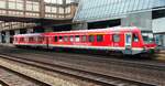928 225 der DB Kurhessenbahn in Kassel Wilhelmsh�he am 13.06.2014.