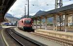 ÖBB 1216.021 (gleichzeitig FS E 190 021) mit EC in Kufstein am 12.08.2012.