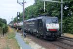 SBBCI 189 288 durchfahrt Tilburg-Universiteit am 29 Juli 2018.