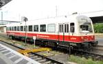 VT 128 der SAB (Schw�bische Alb-Bahn)  73 80 20-89 616-3 in Ulm am 03.09.2023.