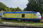Diesellok Traxx P160 DE; 92 80 1246 004-6 D-BTH, BR 246; gebaut bei Bombardier im Jahr 2007 steht in der Abstellung von Bremerv�rde.