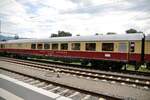 TEE Rheingold Wagen 5 D-AKE 56 80 85-92 151-4 ARmh in Lindau-Reutin am 12.08.2023.