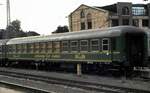 Rollender Bit Salon Personenwagen in Trier im September 1992.