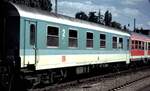 Reisezugwagen mit Fahrradabteil; umgebaut aus DR-Wagen mit Dampfheizung 50 80 84-43 007-5 Bbd in Bullay am 15.08.2002.