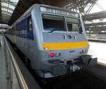 Steuerwagen der MRB in Leipzig Hbf am 19.07.2019.