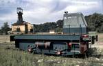 Rangiertraktor Zombi in Petite Rousselle Frakreich im September 1992.