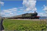 Die sch�ne (und dem Namen nach starke) Dampflok 4277  Hercuiles  kurz nach Goodrington.