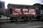 UK GWR G�terwagen ofener historischer Kohlewagen von John North & Son im Eisenbahnmuseum Didcot im August 1991.