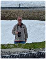 Noch ein Fotograf in der Grube.