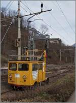 Ein FS-Dienstfahrzeug in Preglia.