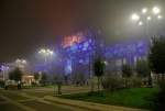   Eine mystische Stimmung (durch Nebel und Smog)...