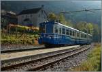 Den elften und letzten Zug des Tages versuchte ich im Gegenlicht aufzunehmen: Der ABe 8/8 23 Ossola unterwegs als Regionalzug 265 nach Re vor der Kulisse von Verigo.