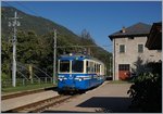 Eine Stunde später erreicht der FerroviaVigenzzina SSIF ABe 8/8 21 Roma als Regionalzug 262 Trontano.