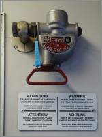 Die Notbremse im Aln 668.