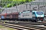 RTC EU43-003 verl�sst am 4 Juni 2015 mit ein Stahlzug Brennero gen S�den.