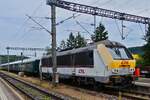 CFL Lok 3018 kurz vor dem Ankuppeln in Wasserbillig, von hier geht die Fahrt �ber Bettemburg nach Rodange. 23.06.2026