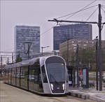 Im Moment noch im Probebetrieb, ab dem 10.12.2017 um 13 Uhr nimmt der Tram in Luxemburg den offiziellen Betrieb auf.