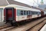 Hier noch ein Bild von mir aus anderer Blickrichtung von dem neu gestylten Rendez-vous Wagen (L-CFL BR 51 82 84-40 457-2), mm 14.06.2013 im Bahnhof von Luxemburg.