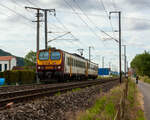 Ein CFL Z2 – CFL Série 2000, der CFL 2006 (94 82 00 2006 1-x L-CFL / 94 82 00 2006 2-x L-CFL) fährt am 15 Juni 2013 auf der Nordstrecke (Bahnstrecke Luxemburg–Spa), hier bei