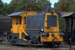 Am 6 September 2025 steht Kleinlok VSM/NS 307 ins Bw Beekbergen während  Terug naar Toen -das jahrlichen Dampfspektakel des VSMs.